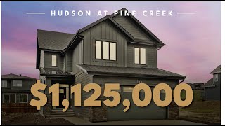 $1,125,000 Home for Sale by Crystal Creek Homes in Hudson in Pine Creek Calgary 2024 Real Estate