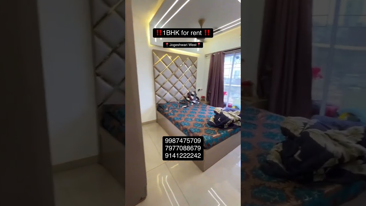 Budget-Friendly Living in Jogeshwari West!1 BHK Semi-Furnished Flat for Rent 