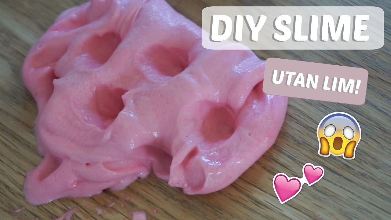 fluffy slime recept