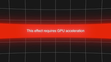 fix this annoying GPU acceleration error in after effects