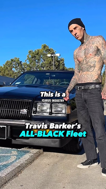 #TravisBarker All Black Fleet