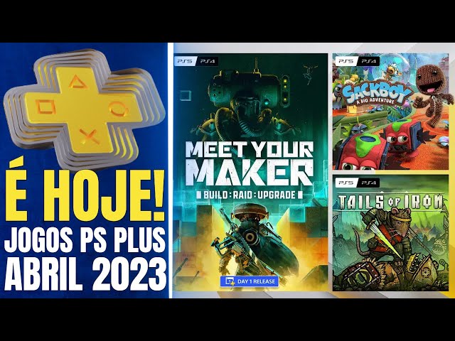 Liberação dos jogos mensais da PS Plus Essential de Fevereiro 2023 - É  hoje!!! Que horas libera? 