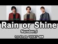 Number_i - Rain or Shine【歌割り/パート分け】