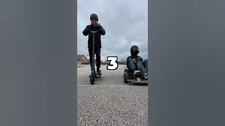 Drag Race! $200 Walmart eScooter vs. $2,000 GoKart! 🛴🆚🏎️🏁