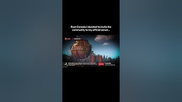 Rust Console I decided to invite the community to my official server…#shorts #rust #rustconsole