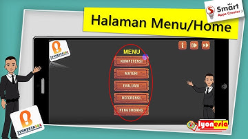 Tutorial Smart Apps Creator 3_Membuat Halaman menu/Home