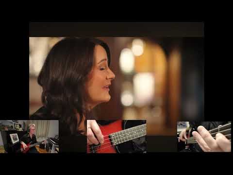 Here I am, playing bass, with two of Ireland's top entertainers, Derek Ryan and Olivia Douglas.