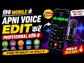 Professional VOICEOVER Editing In Mobile For YouTube Videos - FULL TUTORIAL