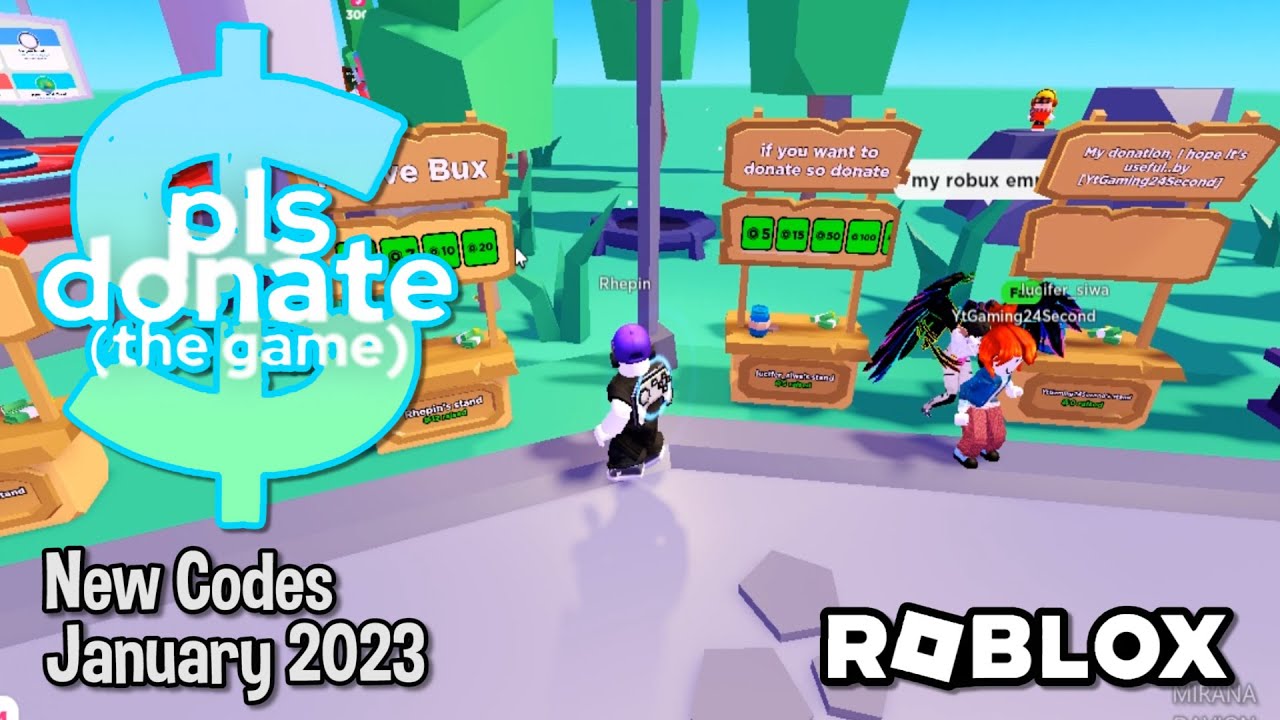 The Nerd Stash on X: Roblox PLS DONATE Codes (January 2023) #guide #roblox    / X