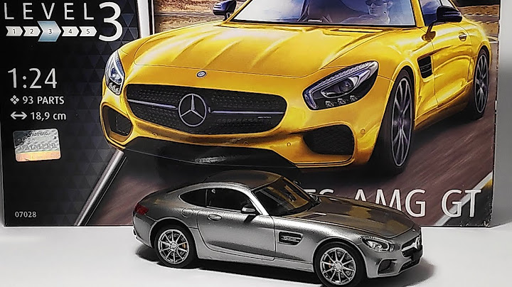 1/24 REVELL MERCEDES AMG GT FULL BUILD VIDEO #carmodeling #mercedesbenz