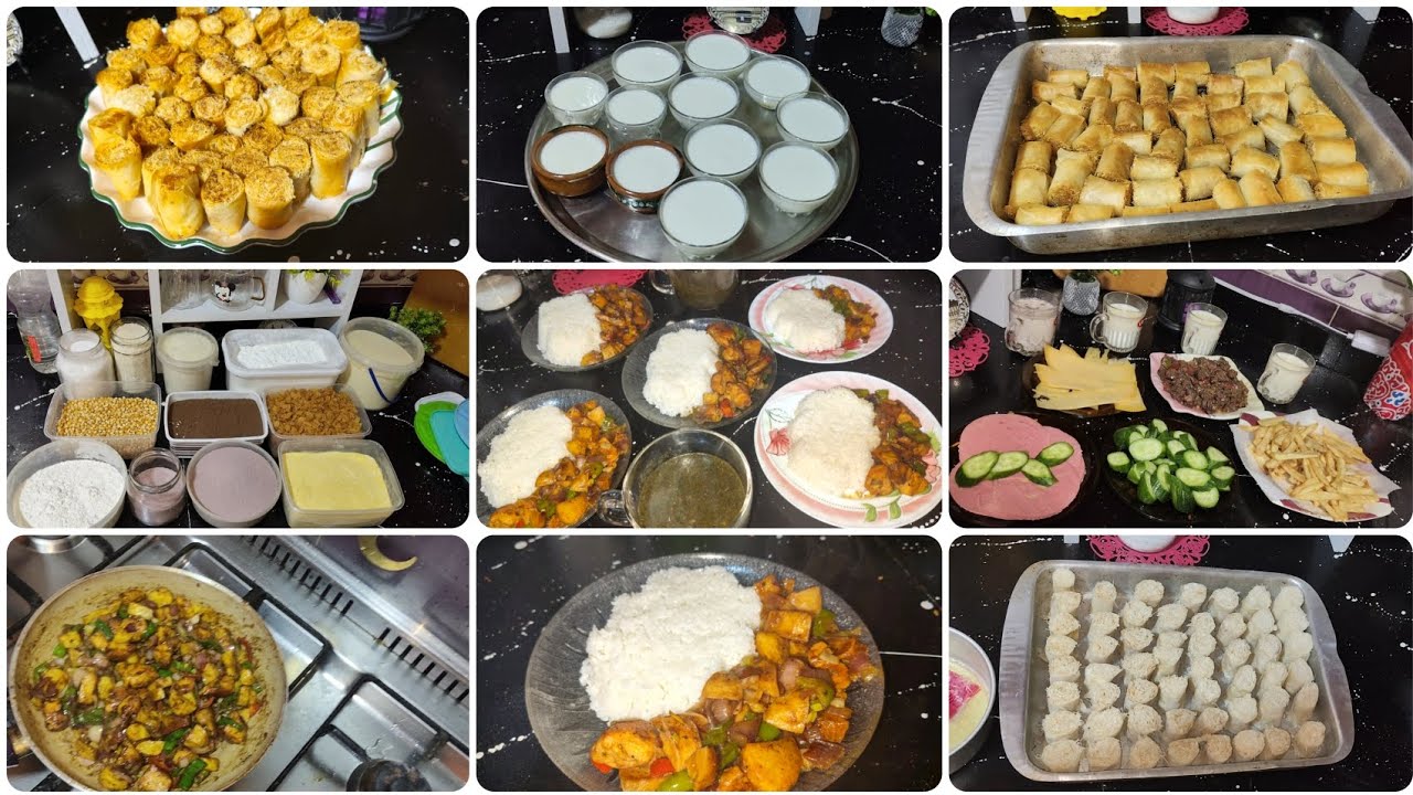 روتين يوم كامل في رمضان ✨ سفرة فطار وسحور اقتصادية | ترتيب التوابل والياميش وسر الزبادي البيتي 🌙