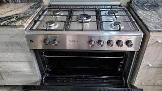 How to Operate a Maxi Gas Cooker / Oven - the Easy Way