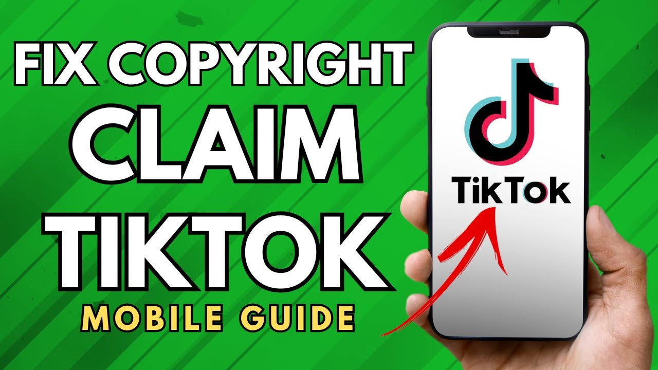 How To Fix Copyright Claim On TikTok - (Easy Guide!) - YouTube