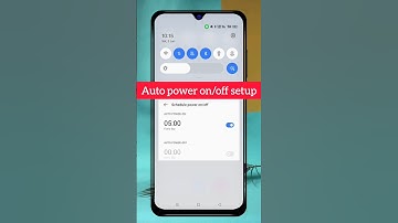Mobile me Auto power on/off kaise lagaye 😱 #shorts