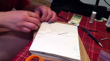 Medieval Book Binding Process Part 1