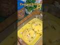 Custard Bread Pudding || #trendingshorts #recipe #food #viral #homemade #easyandquickrecipe