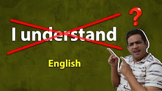 What can I say instead of I understand | India Sign Language | English with Babu #deafsignlanguage