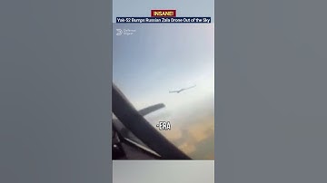 Yak-52 Bumps Russian Zala Drone Out of the Sky! #Yak52 #Drone #UkraineWar #AirCombat #Aviation #Zala