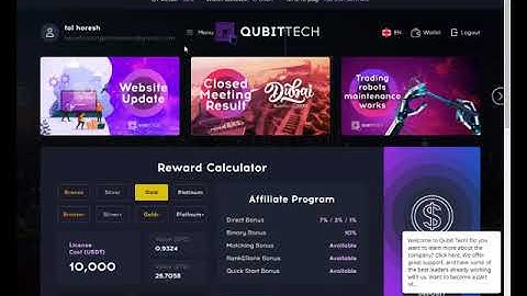 Make 250% on your investment with qubittech