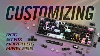 Custom Keyboard bauen und modden mit der ROG Strix Morph 96 Wireless