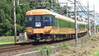 【2021/7/24　12200系臨時特急列車】近鉄12200系12251編成臨時特急列車賢島行き通過