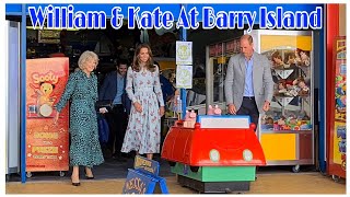 William & Kate Visit Barry Island