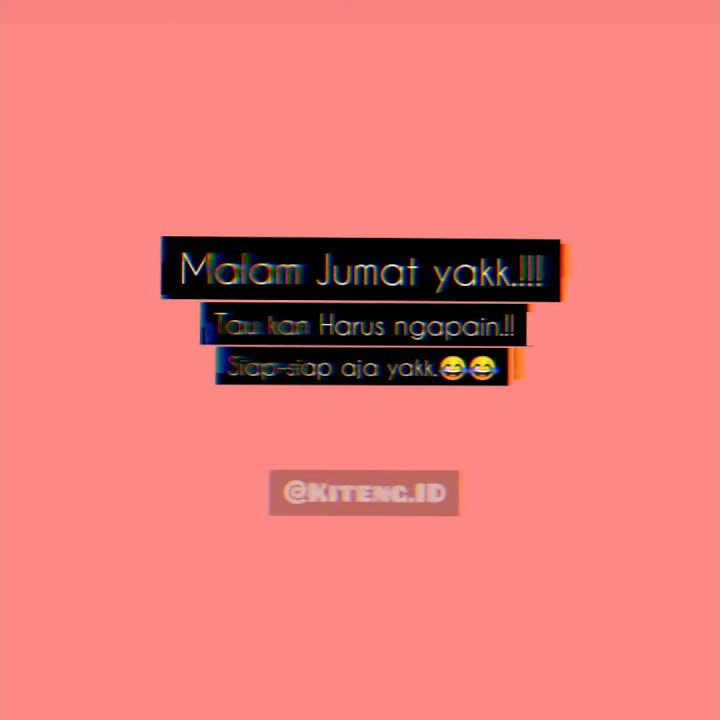 Sunnah Malam Jumat Sluurrr