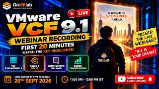Thinking About VCF  Watch This Before You Start | Skills, Roles & Certifications | GoVMlab Webinar
