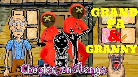 GRANDPA AND GRANNY House Escape | Chapter Challenge | Squid Game Complete