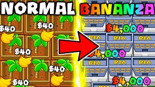 *NEW* I played the FORGOTTEN game mode... $5,000,000 in BANANZA LATEGAME! (Bloons TD Battles)