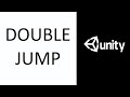 PLAYER DOUBLE JUMP - UNITY