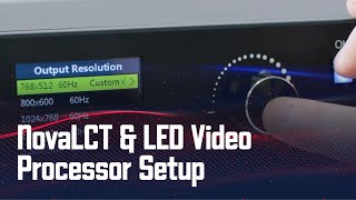 🎥 NovaLCT & LED Video Processor Setup – Complete Configuration Guide for LED Walls