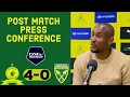 Mamelodi Sundowns 4-0 Golden Arrows | Coach Rhulani Mokwena’s post match press conference