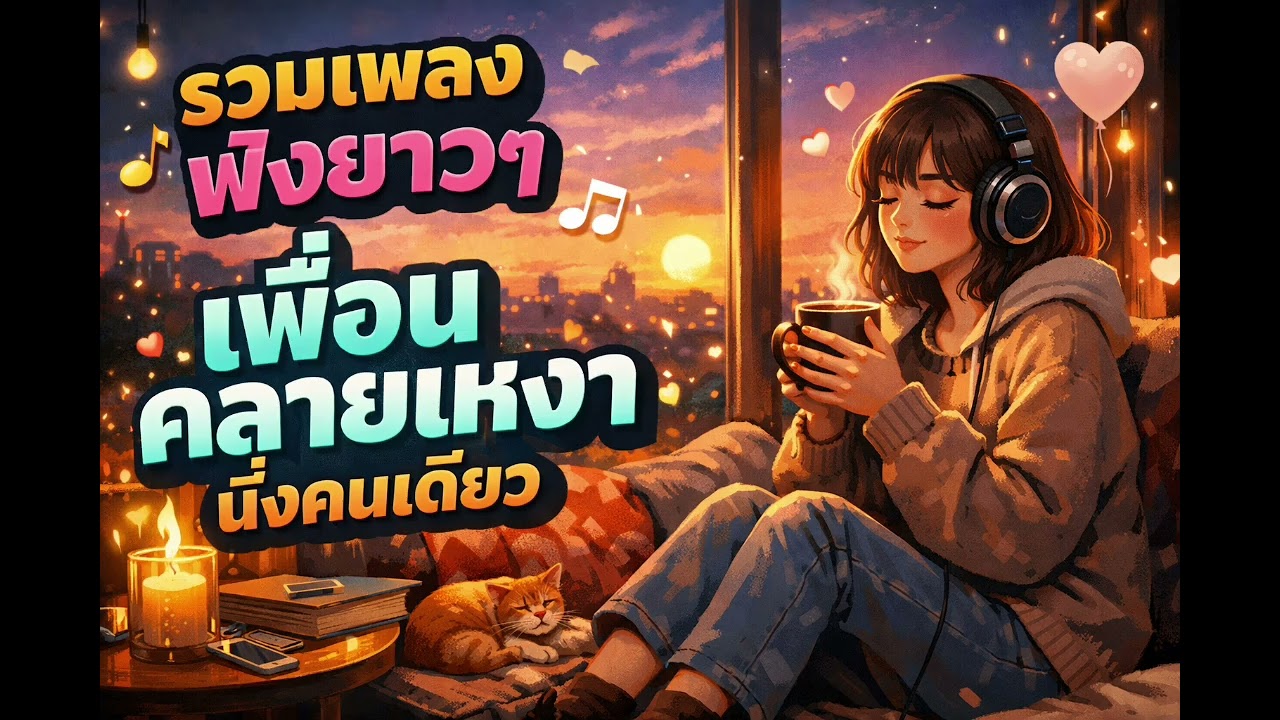 EP. 88รวมเพลงฟังยาวๆ เพื่อนคลายเหงา