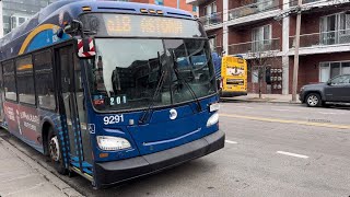 MTA Bus Company 2023 New Flyer Xcelsior XD40 On The Q18 27th Avenue 2nd Street