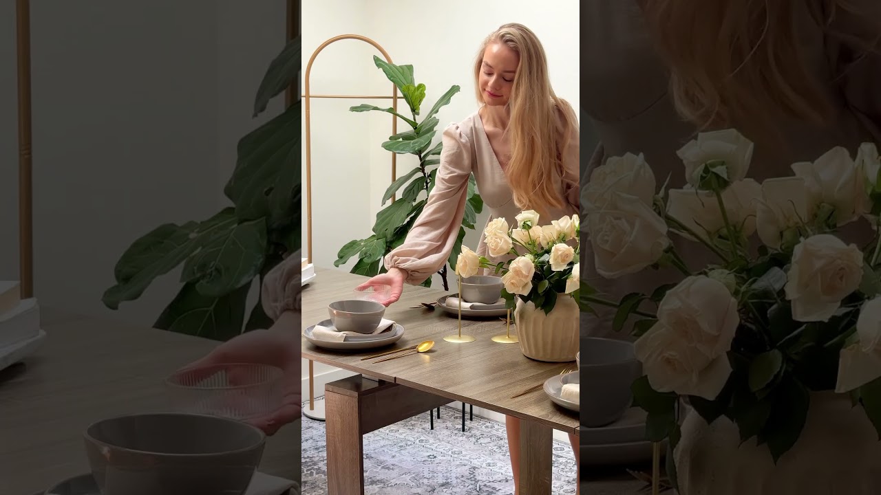 Space-Saving Extendable Dining Table for 2-12 People - Joysource
