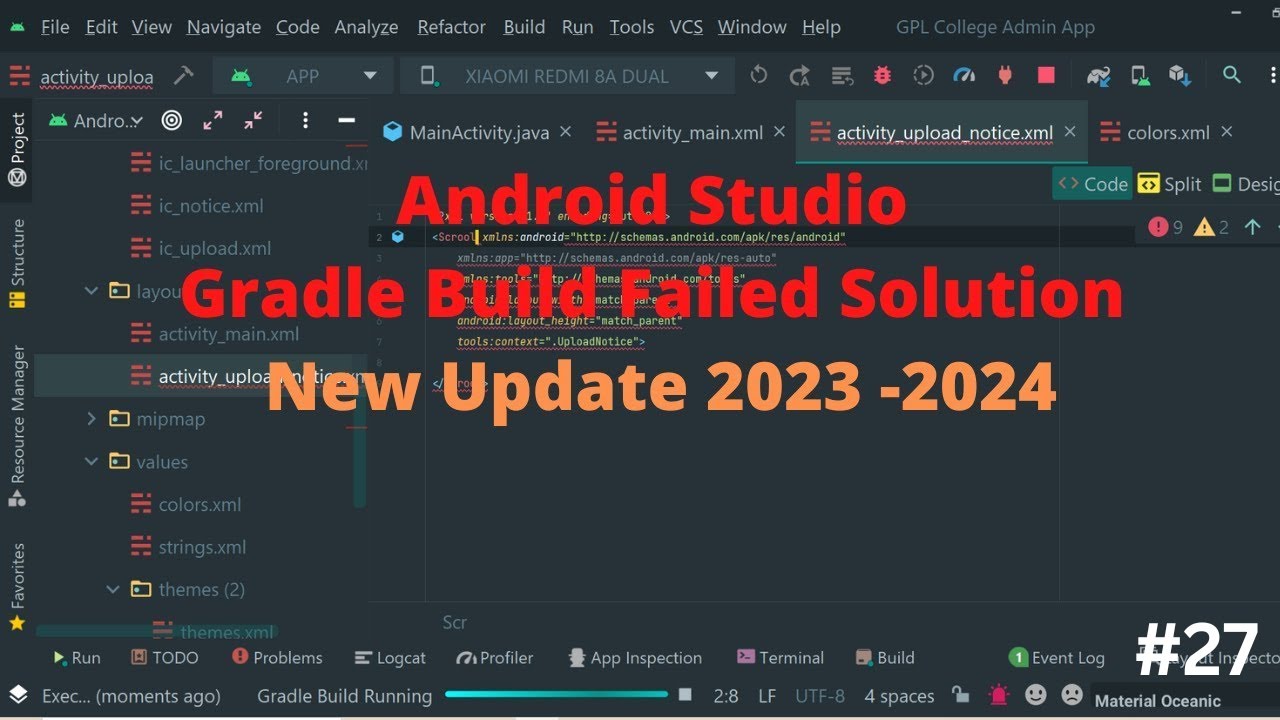android : the specified gradle distribution 'https: ... Android Studio Gradle Build Failed Solution New Update 2024 -2025 #27 ...