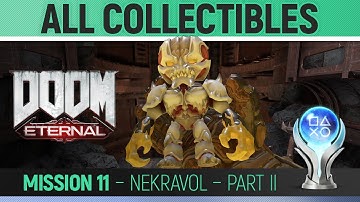 DOOM Eternal - All Collectibles - Mission 11 Nekravol – Part II - Toys, Codex, Token, Secrets etc