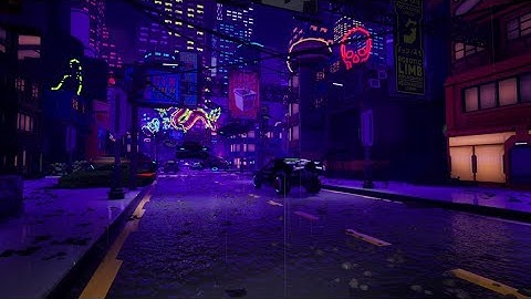 Cyberpunk City - Unreal Engine 4