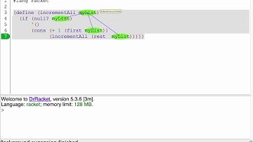 Back-pocket code: For Each List Element (Racket)