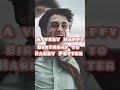 Happy Birthday Harry Potter #shorts #HarryPotter