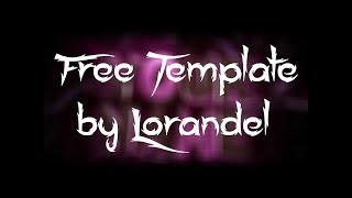 Free Chill Intro Template | Lorandel (download in desc.) [C4D/AE]