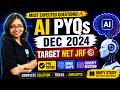 UGC NET AI PYQs Dec 2024 🔥 Complete Solution + Tricks + Mind Maps | Target JRF 🚀