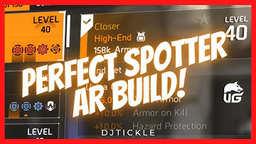 PERFECT SPOTTER AR BUILD VIDEO! THE DIVISION 2