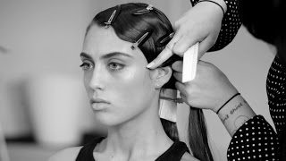 Finger Wave into Low Pony by Dolly Ward for Mr. Smith