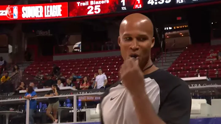 Richard Jefferson's NBA Officiating Debut
