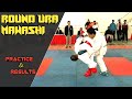 Round ura mawashi geri practice  results  ankit dhanda  karate india