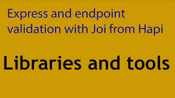 How to validate an endpoint with express and joi: Hands on with JotaonCode