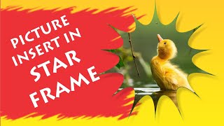 How to set in Star shape image with Corel draw @anilmuz screenshot 5