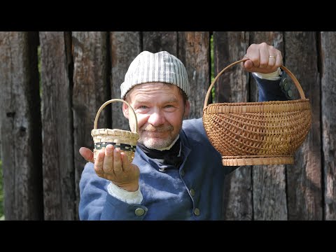 Baskets in the 18th Century - Live In The Nutmeg Tavern - Baskets in the 18th Century - Live In The Nutmeg Tavern